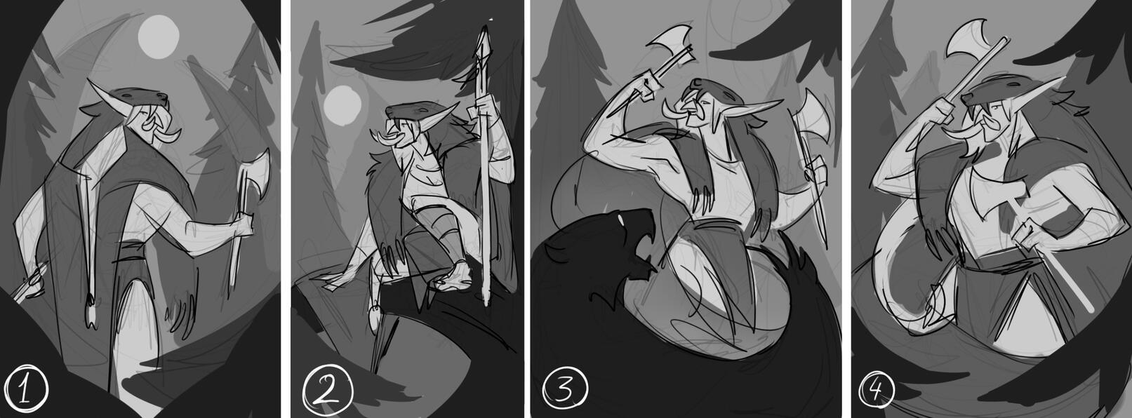 For Illustration commission type